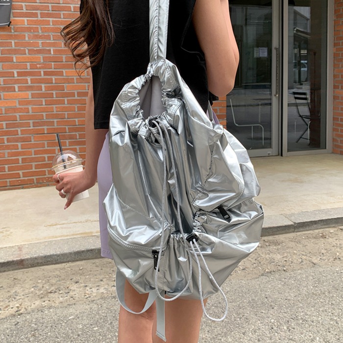 Oversized String Backpack (BAG)